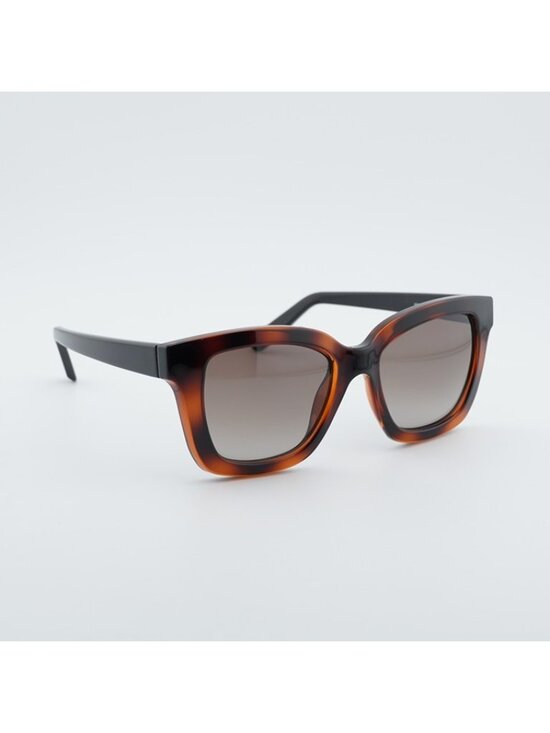 Salvatore Ferragamo SF955S 214 Sunglasses Havana Square  display picture 2